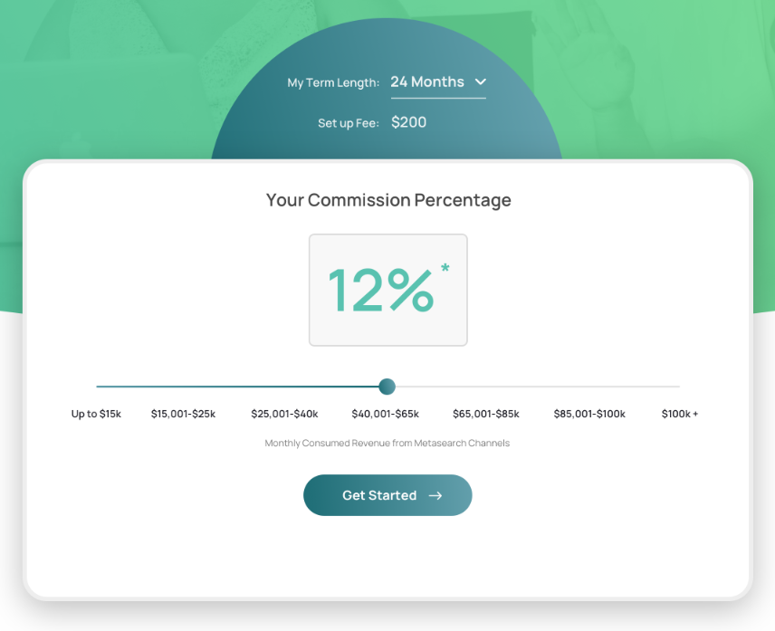 Screenshot showing the pricing_calculator module layout